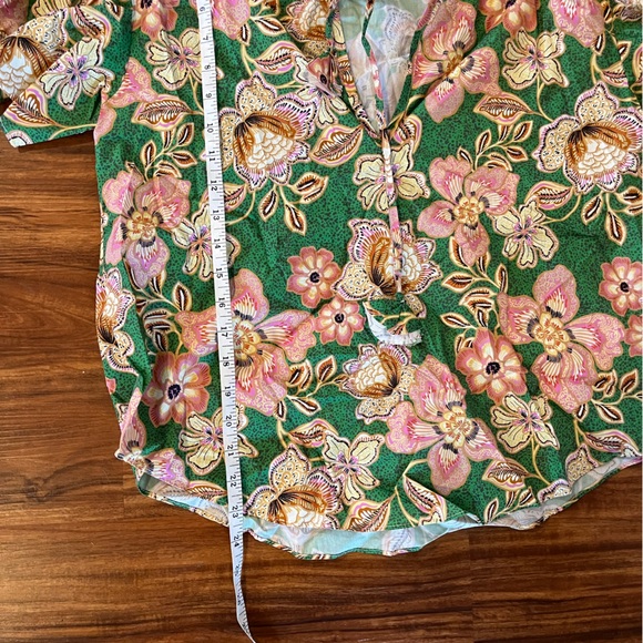 Misa | Suparna Floral Print Top | Color Kelly Blossoms XS - Picture 9 of 9